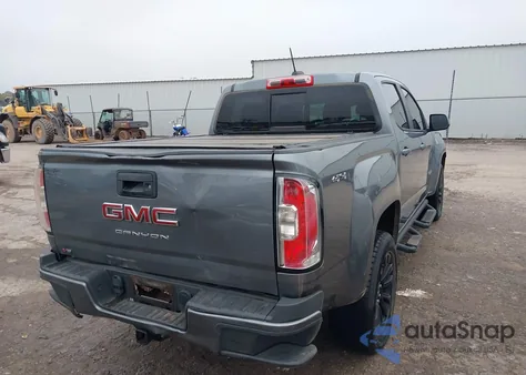 2022 GMC Canyon 4Wd Short Box Elevation from USA, damaged, VIN 1GTG6CEN0N1116657